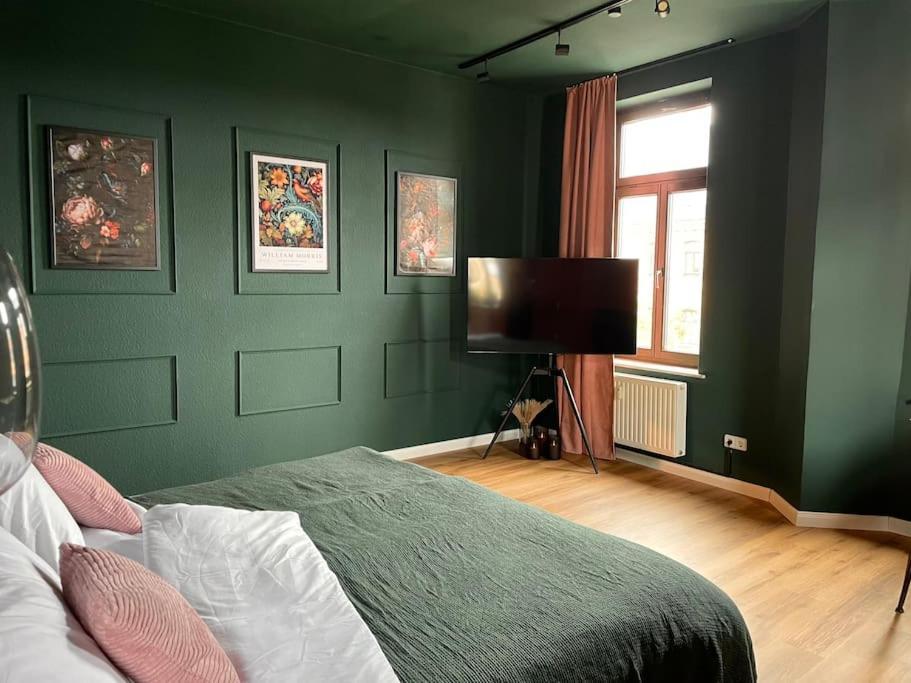 Schicke & Zentrale Altbauwohnung Leipzig Eksteriør bilde